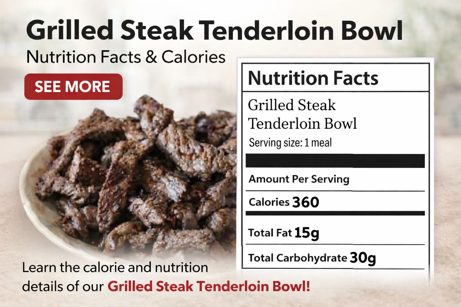 Tenderloin Steak Slices