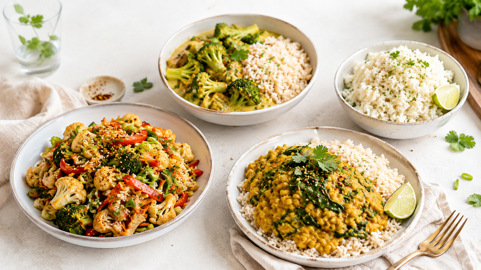 Rice Meals for Vegans
