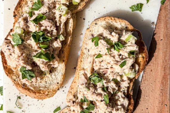 Healthy Tuna Toast Sandwich