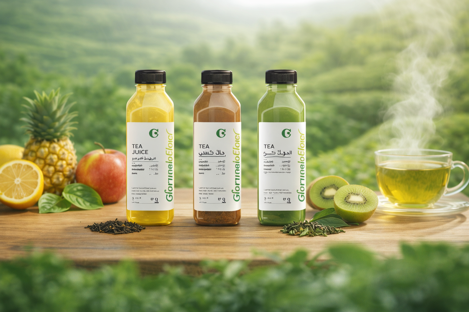 Tea Juices: Taste and Health Together