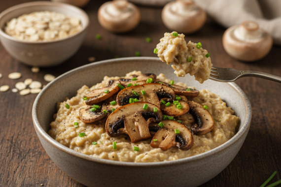 Healthy Mushroom Oats