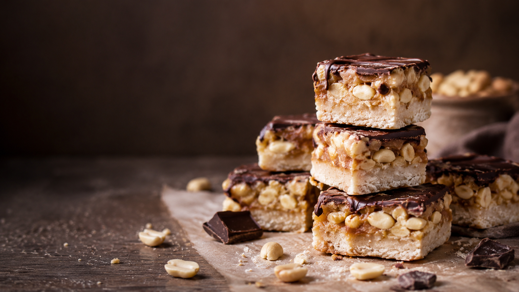 Best Vegan Snickers Biscuit with Peanut Butter