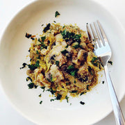 شوفان ساخن بالفطر