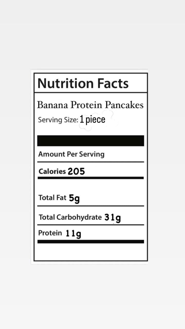 بانكيك البروتين و الموز