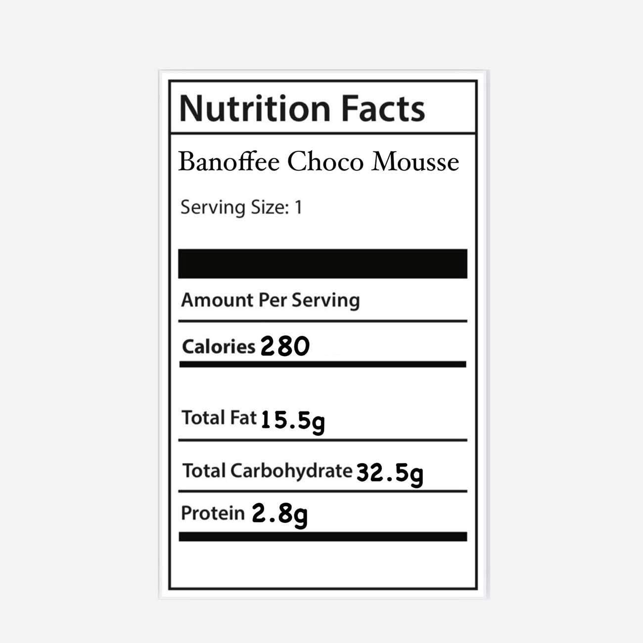 Banoffee Pie Chocolate Mousse