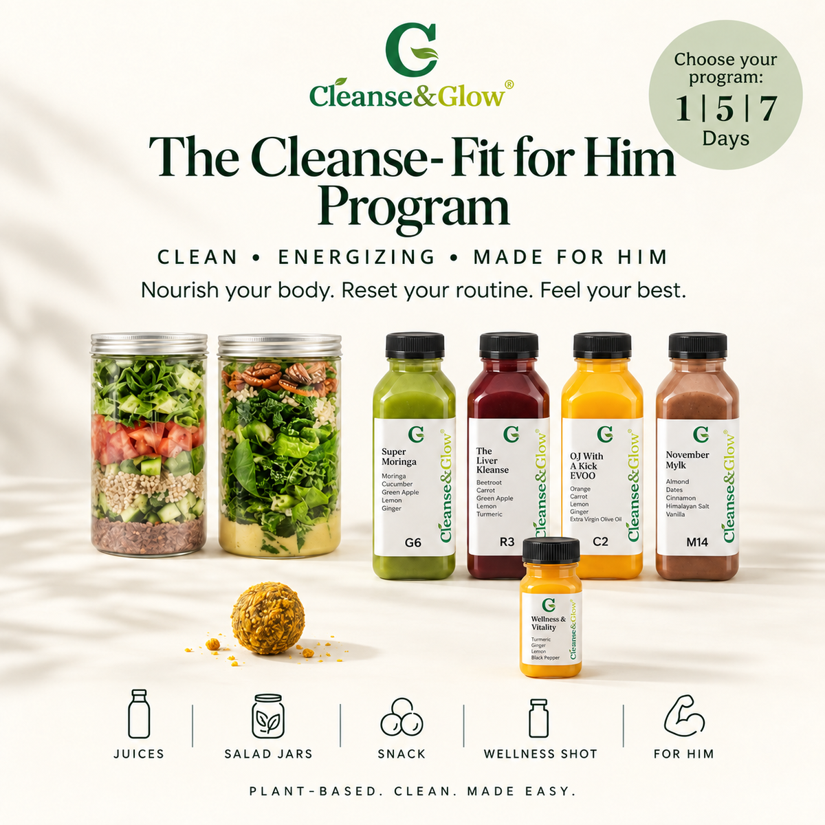 The Cleanse- Fit for Him Program