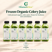 Frozen organic Celery juice / pack of 6
