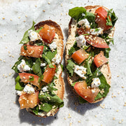 Hummus & Arugula on Toast (Riyadh Only)