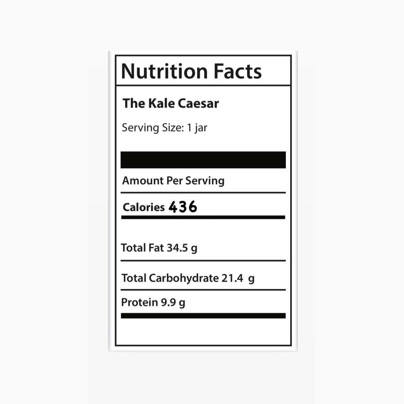 سلطة سيزر بالكرنب (جار)