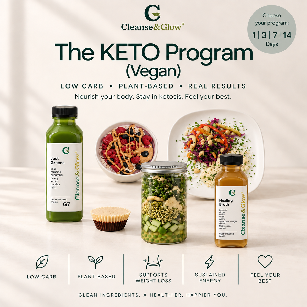 The KETO Program (vegan)
