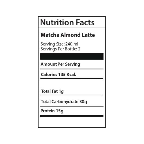 ماتشا الموند لاتيه