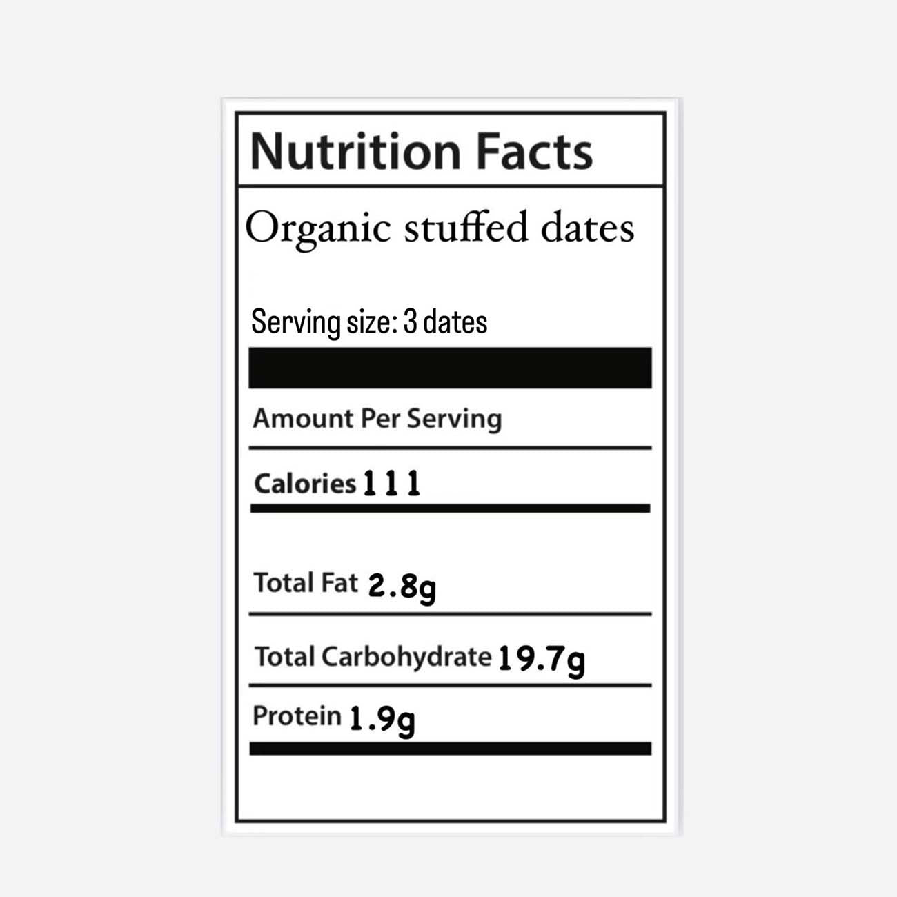 تمر عضوي (بالعلبة)