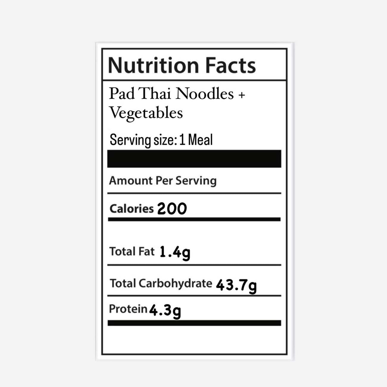 باد تاي نودلز + خضار