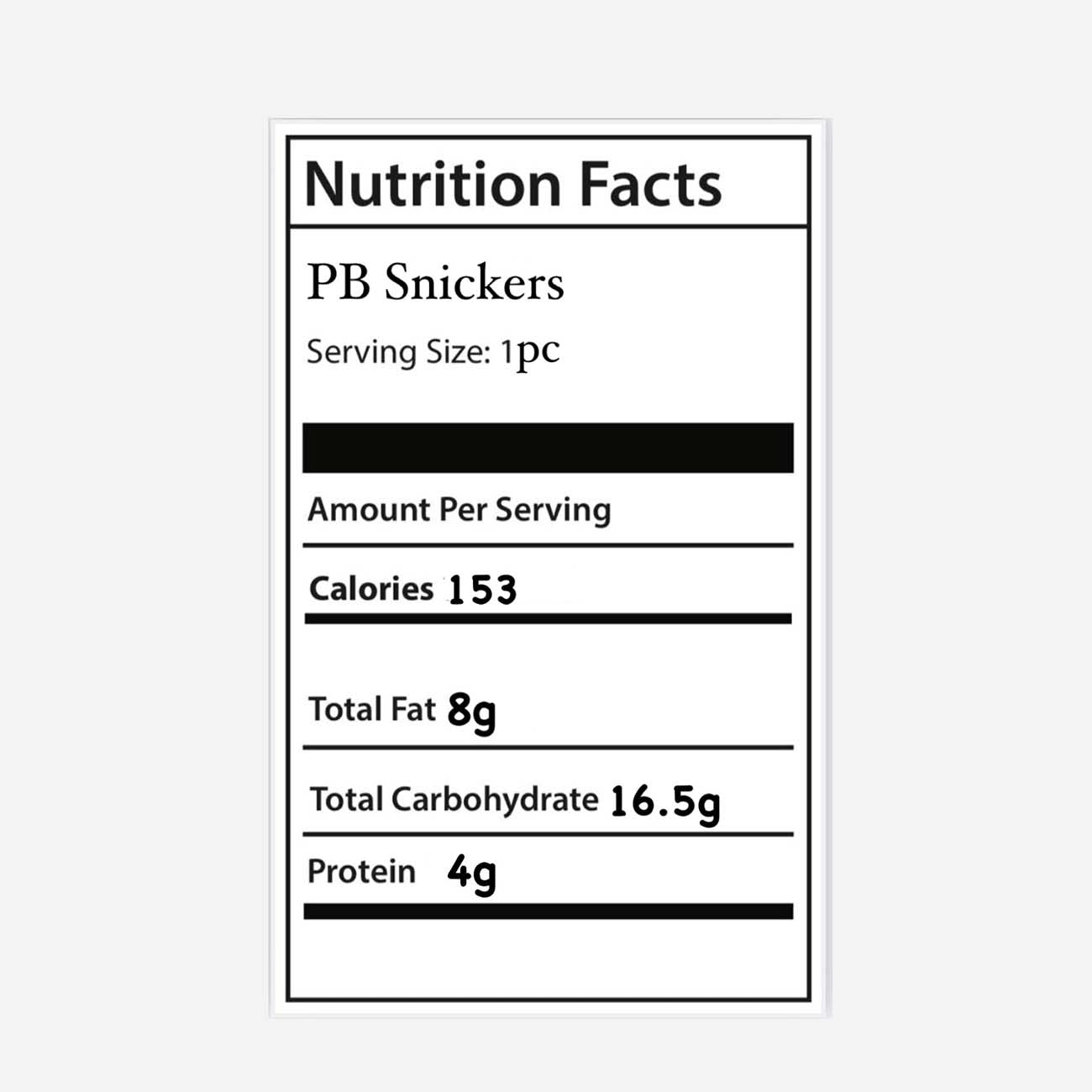 سنيكرز صحي بزبدة فول السوداني