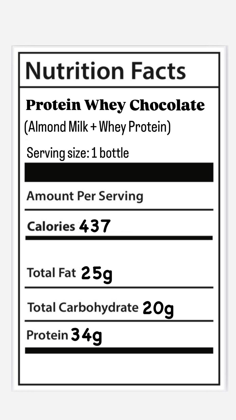 بروتين وي بالشوكولاتة (الرياض فقط)