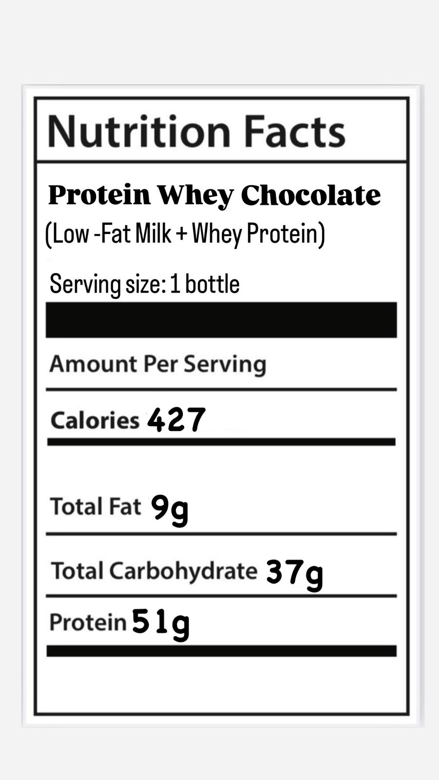بروتين وي بالشوكولاتة (الرياض فقط)