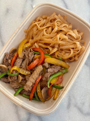 Steak & Bell Pepper with Gluten free Noodles