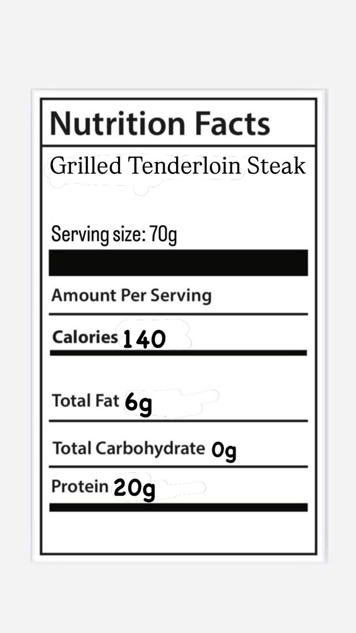 شرائح ستيك تندرلوين (فقط في الرياض) 