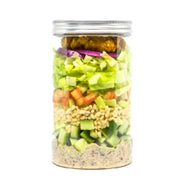 Cauliflower 
Turmeric salad (jar)