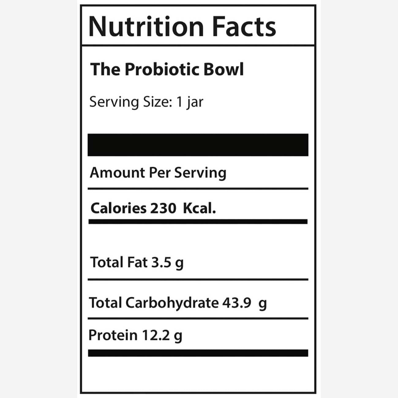 سلطة البروبيوتك (جار)