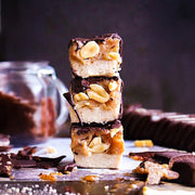 سنيكرز صحي بزبدة فول السوداني