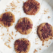 Vegan PB Chia Jam Cookies