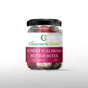Funfetti Almond Butter Bites Jar