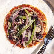 بيتزا البطاطا الحلوة