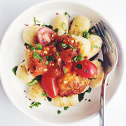 نيوكي البطاطا + صلصة الطماطم